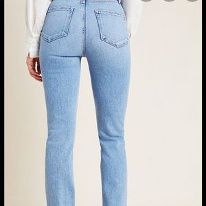 Paige Light Wash High Rise Jeans
